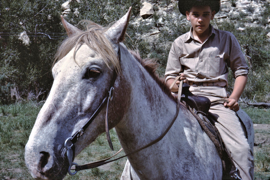 Ponil Dale Scene from Philmont Trip 1962
