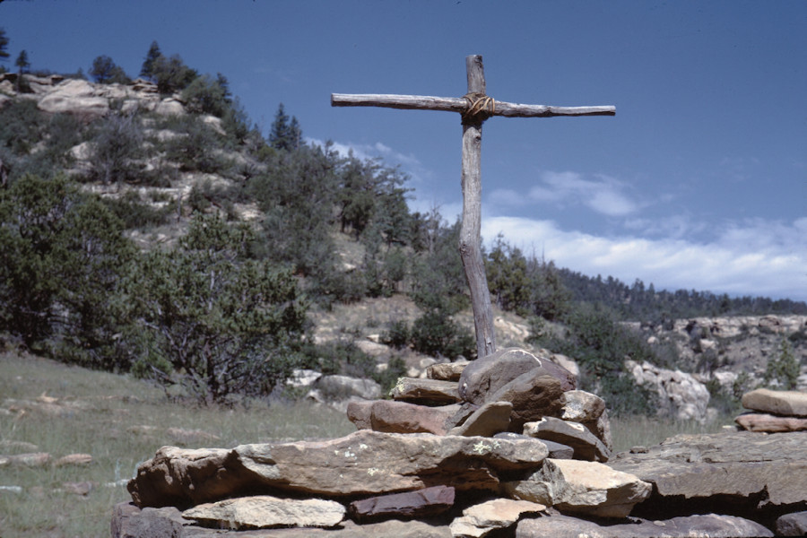 Chapel Indian Writings Scene from Philmont Trip 1962