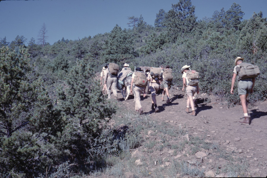 New Dean to Harlan Scene from Philmont Trip 1962