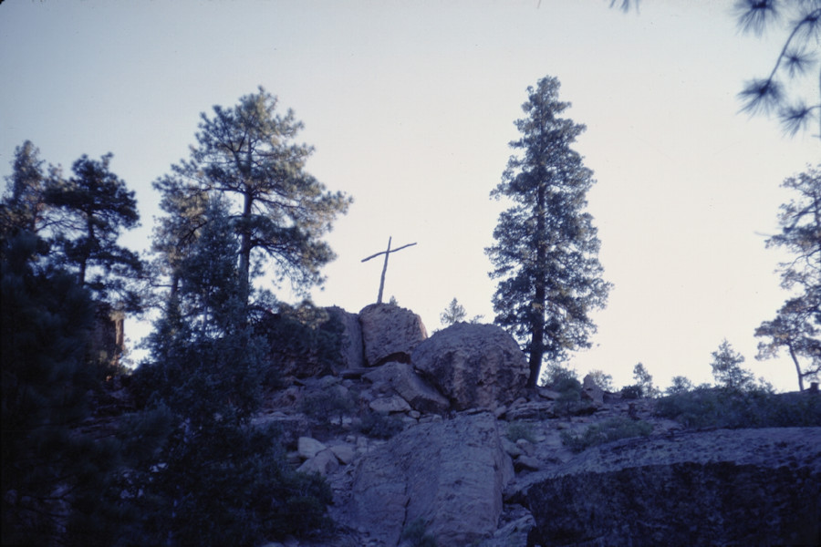 Chapel at Harlan Scene from Philmont Trip 1962