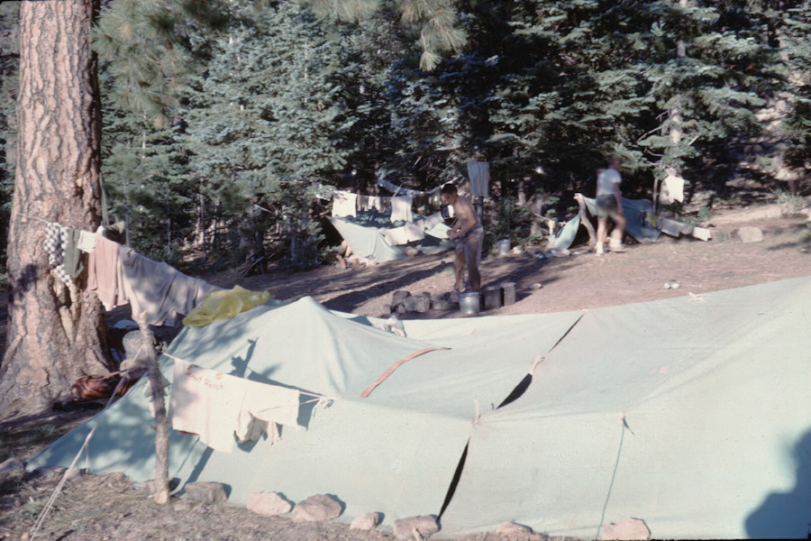 Cimarroncito Scene from Philmont Trip 1962