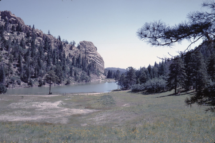 Cimarroncito to Clark's Fork Scene from Philmont Trip 1962