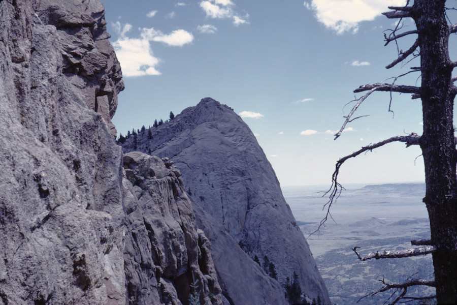 Clark's Fork to HQ Scene from Philmont Trip 1962