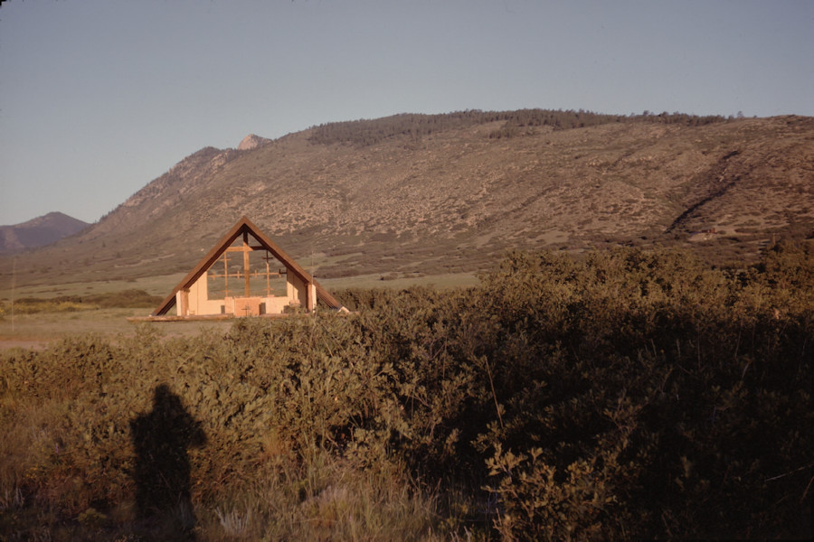 Chapel HQ Scene from Philmont Trip 1962