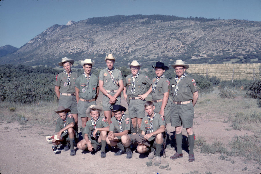 Crew No.1 Tooth of Time Scene from Philmont Trip 1962