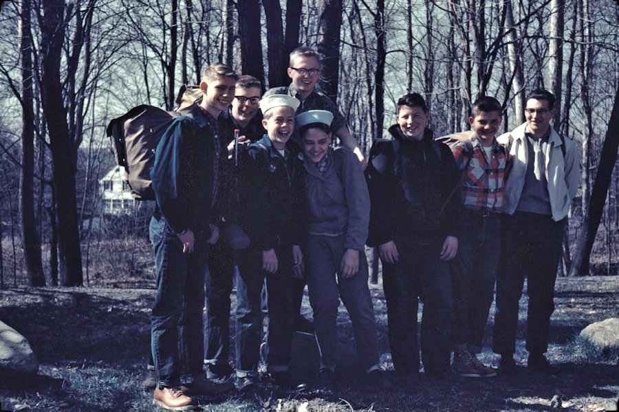 Pre-Philmont Hike 1962 Start to South Chagrin Troop 350 - 1962