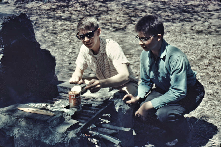 Pre-Philmont Hike South Chagrin Troop 350 - 1962