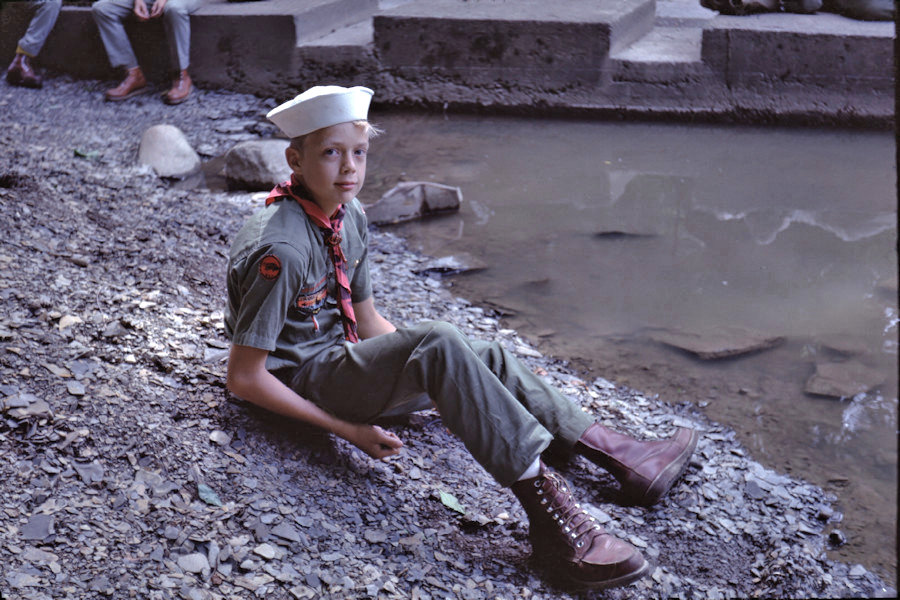 Pre-Philmont 20 Mile Hike - East to West Troop 350 - 1962