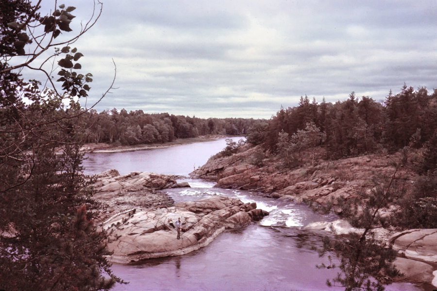 Sturgeon Chutes Scene from Tinnerman trip 1963
