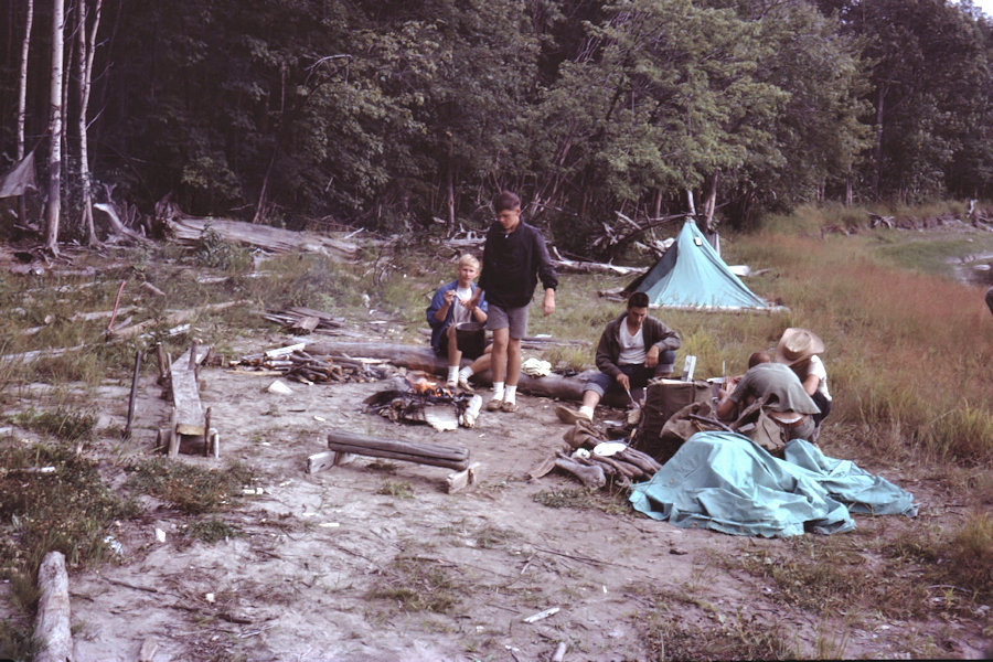 Sturgeon Chutes Scene from Tinnerman trip 1963
