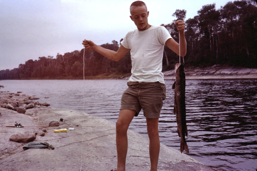 Sturgeon Chutes Scene from Tinnerman trip 1963