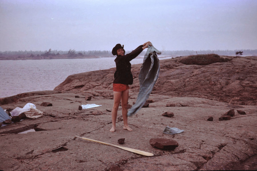 Georgian Bay Scene from Tinnerman trip 1963