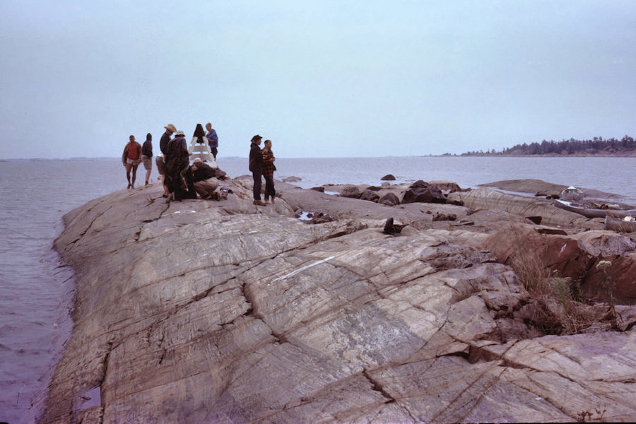 Georgian Bay Mouth of French River Scene from Tinnerman trip 1963
